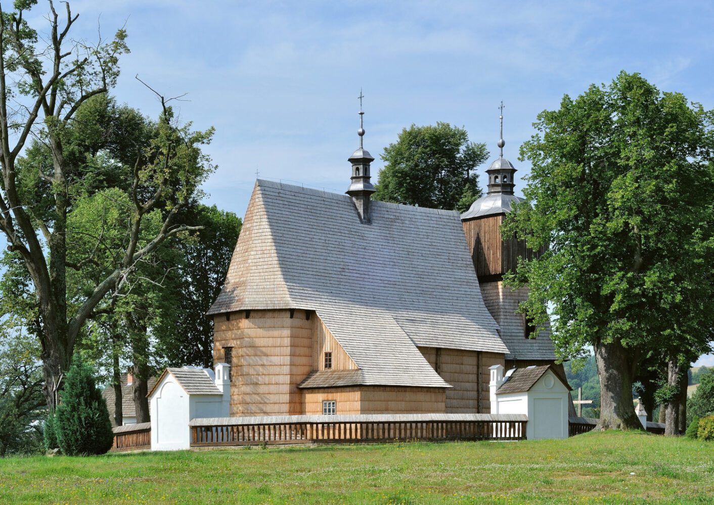 Wooden churches - All Saints Church, Blizne